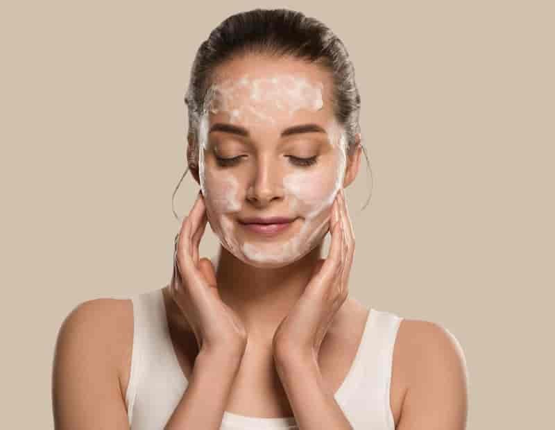 Washing Face Healthy