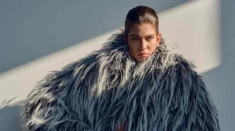 Anthi Fakidari Goes Bold for Harper’s Bazaar Greece