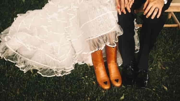 Finding The Right Shoes for a Boho Wedding Dress