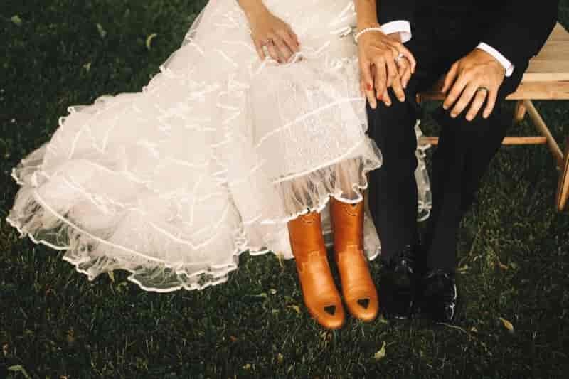 Boho Shoes Wedding Dress