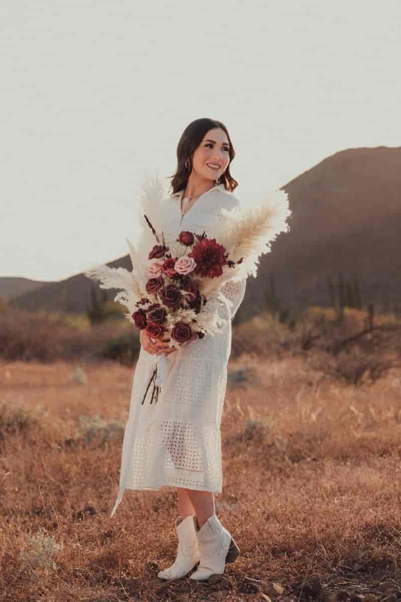 Boho Wedding Dress Boots
