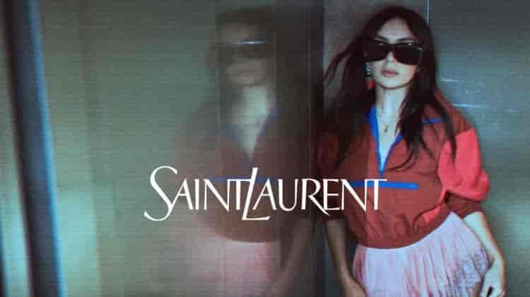 Charli XCX is Retro Glam in Saint Laurent Spring 2026 Ad