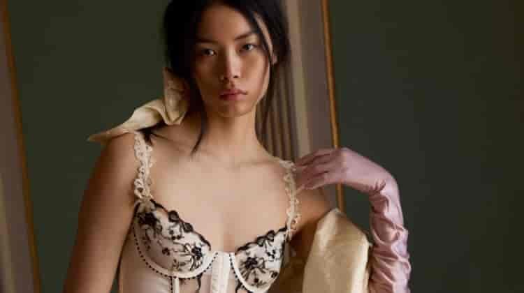 For Love & Lemons Turns Holiday Lingerie Into Art