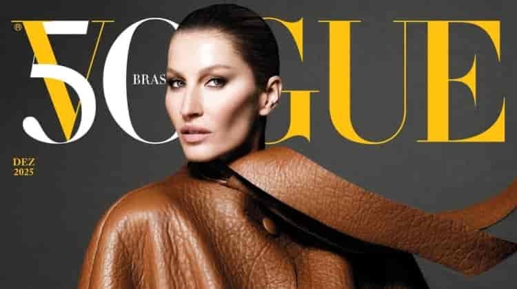 Gisele Bundchen Looks Luxe on Vogue Brazil Cover (Photos)
