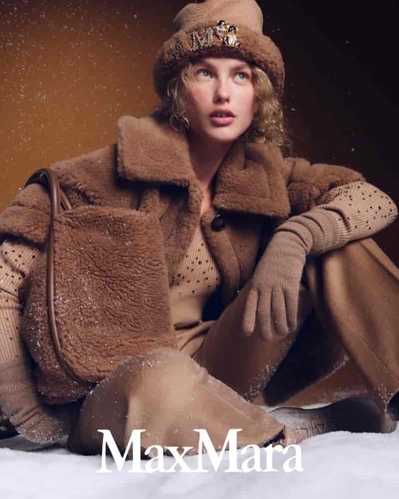 Max Mara debuts Holiday 2025 campaign.