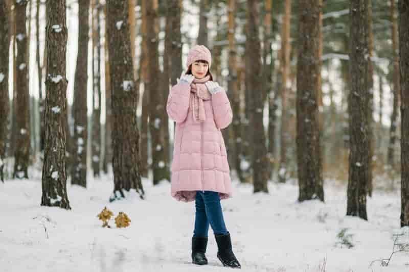 Pink coat