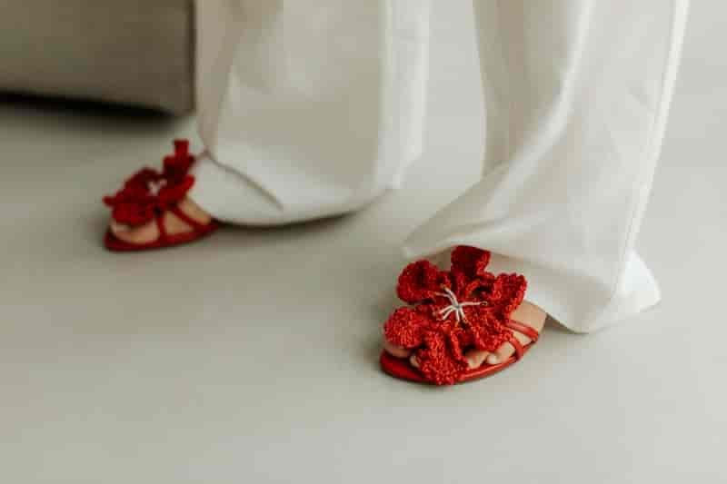 Red Sandals