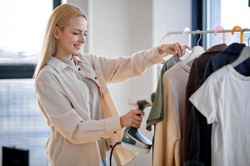 Steaming Clothes